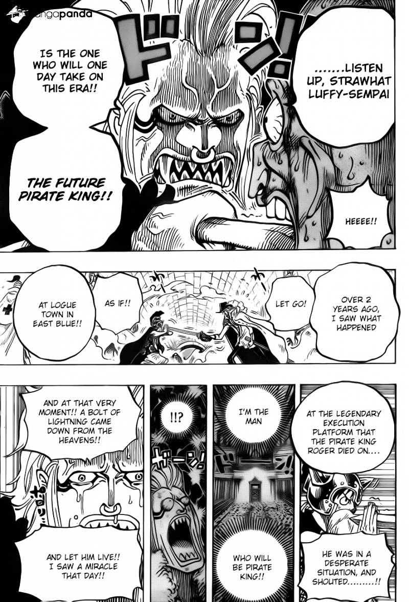 One Piece, Chapter 720 - Convict Gladiators image 07