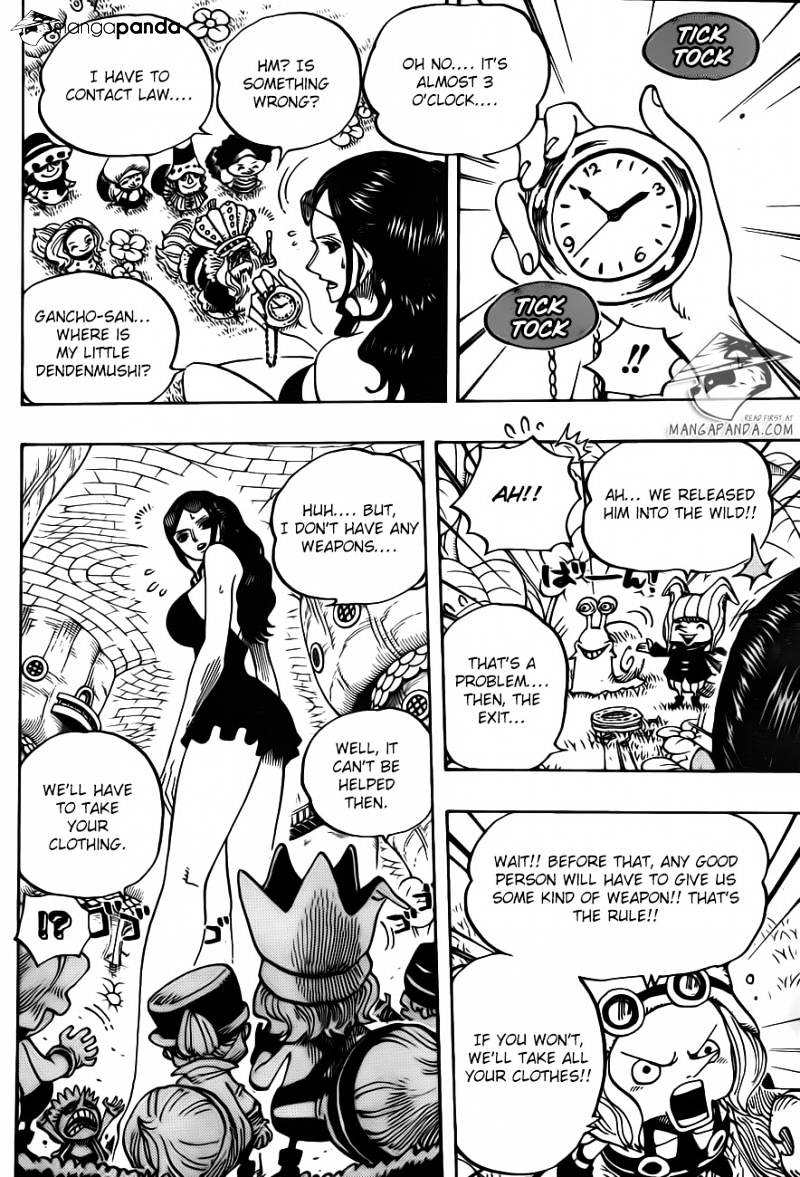 One Piece, Chapter 711 - Adventure in the country of gnomes image 09