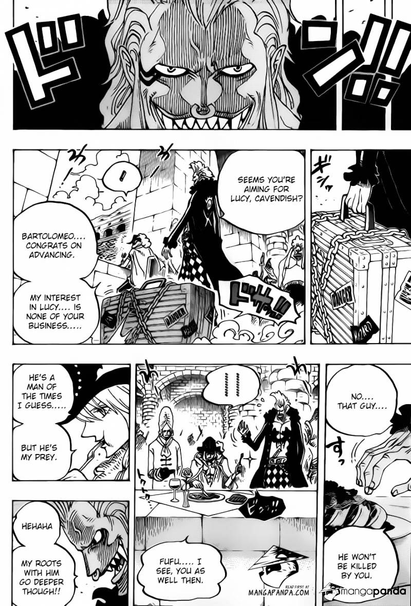 One Piece, Chapter 714 - Lucy & Ucy image 12