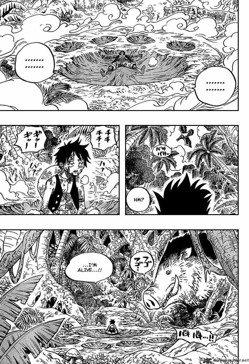 One Piece, Chapter 514 - Mushrooms Growing Out of Your Body Shroom image 08
