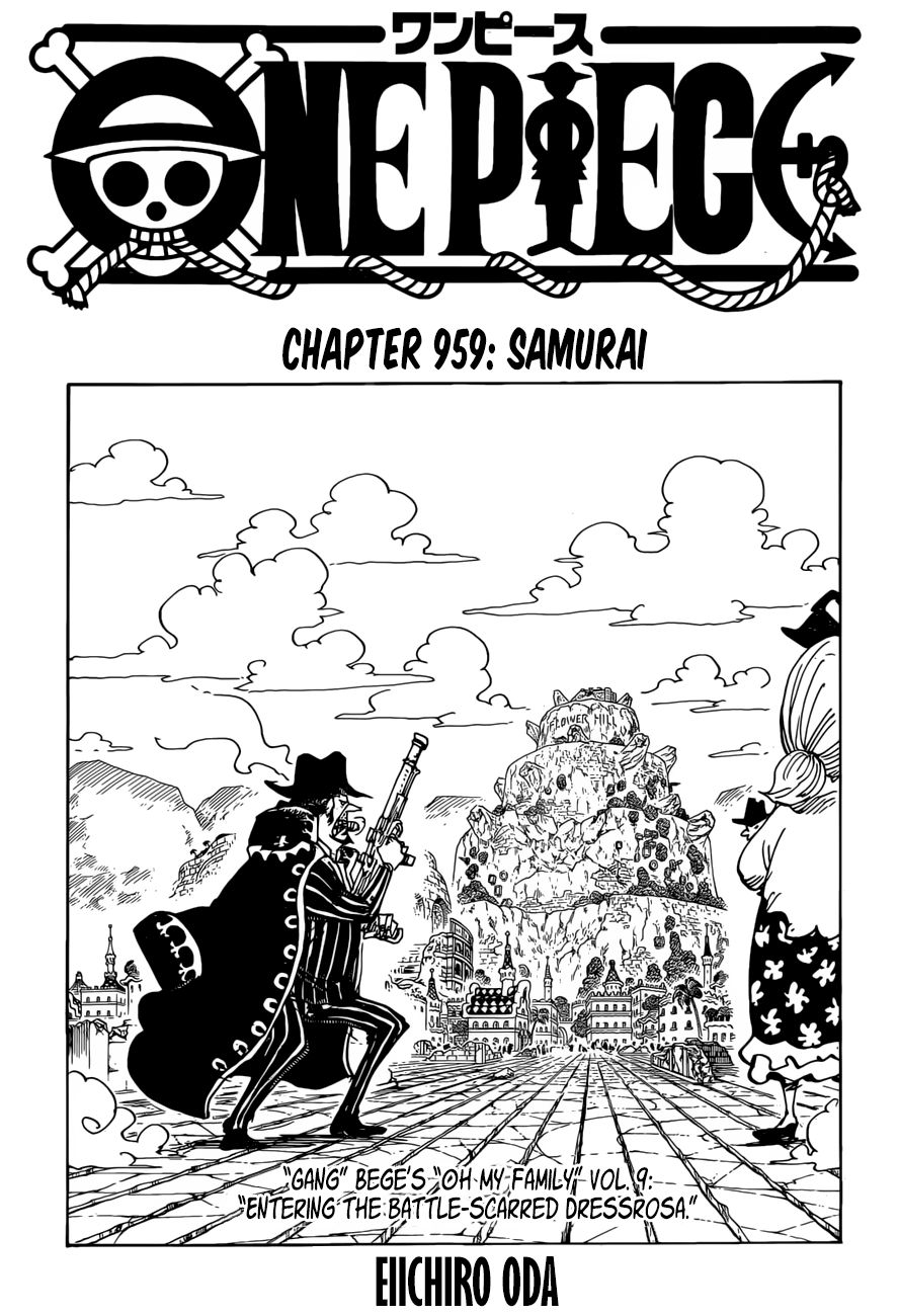 One Piece, Chapter 959 - Samurai image 01