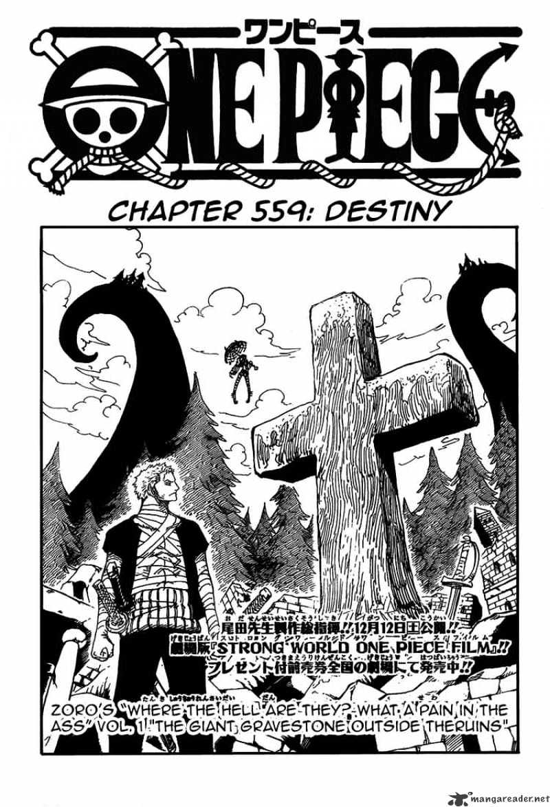 One Piece, Chapter 559 - Destiny image 01