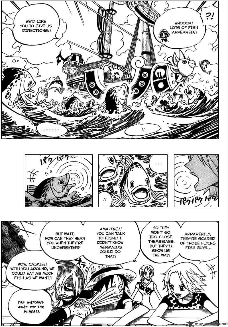 One Piece, Chapter 491 - Flying Fish Riders image 11