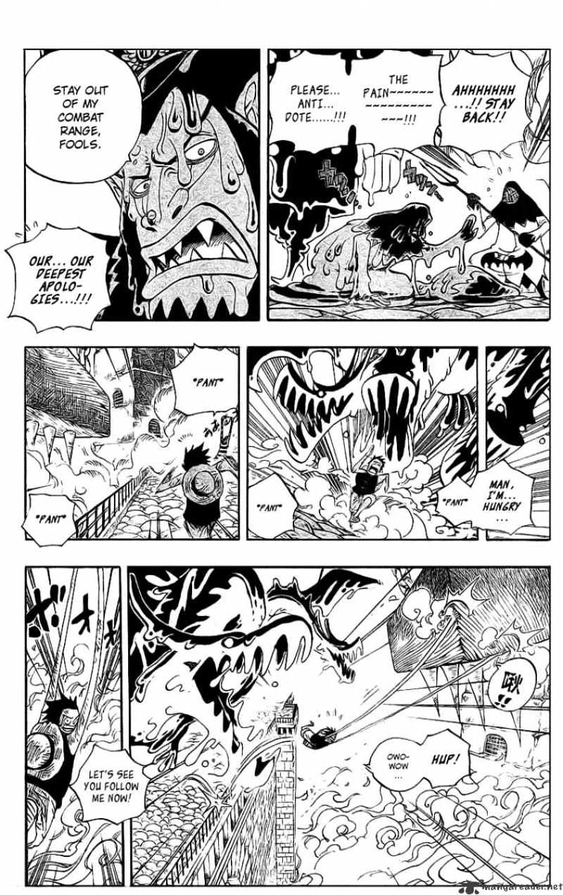 One Piece, Chapter 534 - Chief Warden Magellan vs Pirate Luffy image 07