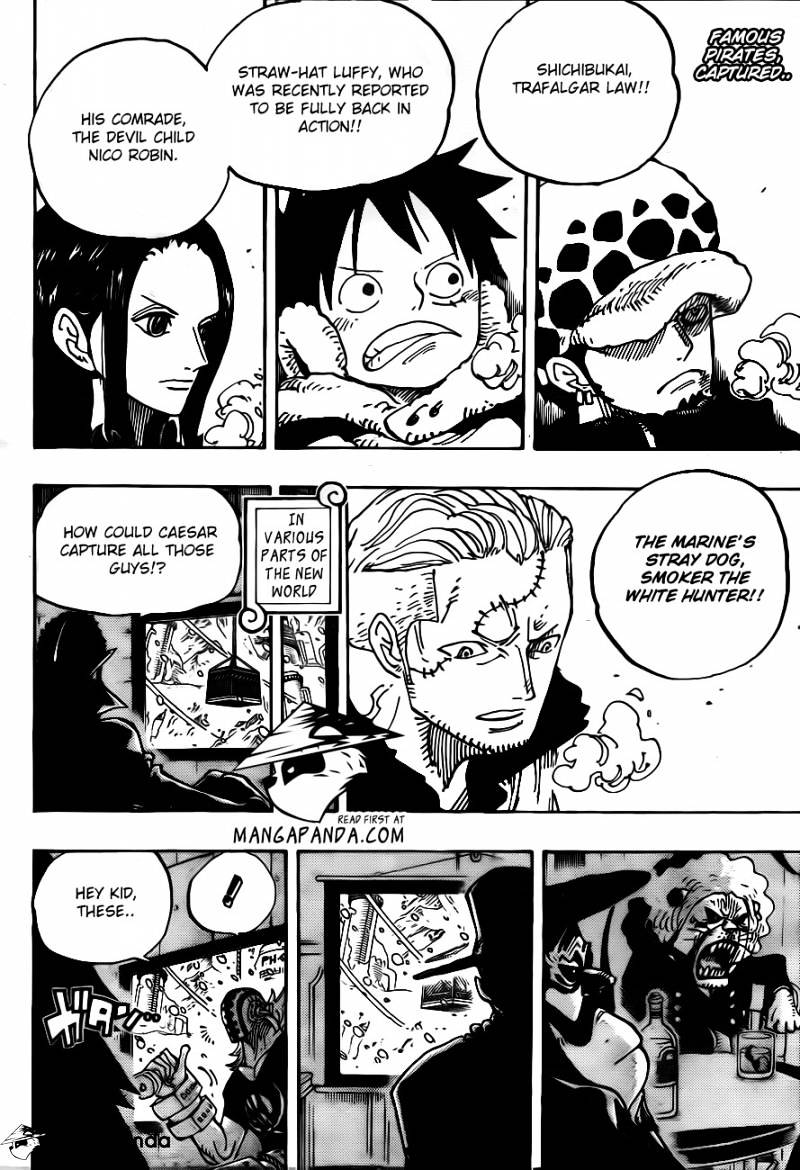 One Piece, Chapter 677 - Counter Hazard!! image 02