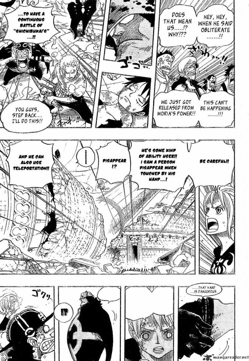 One Piece, Chapter 483 - The End of the Dream image 17
