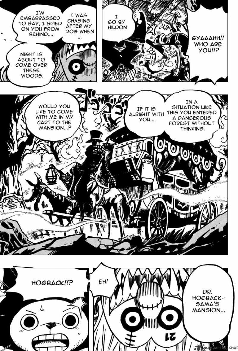 One Piece, Chapter 444 - Adventure At The Ghost Island image 20