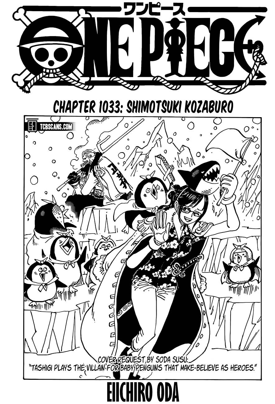 One Piece, Chapter 1033 image 01