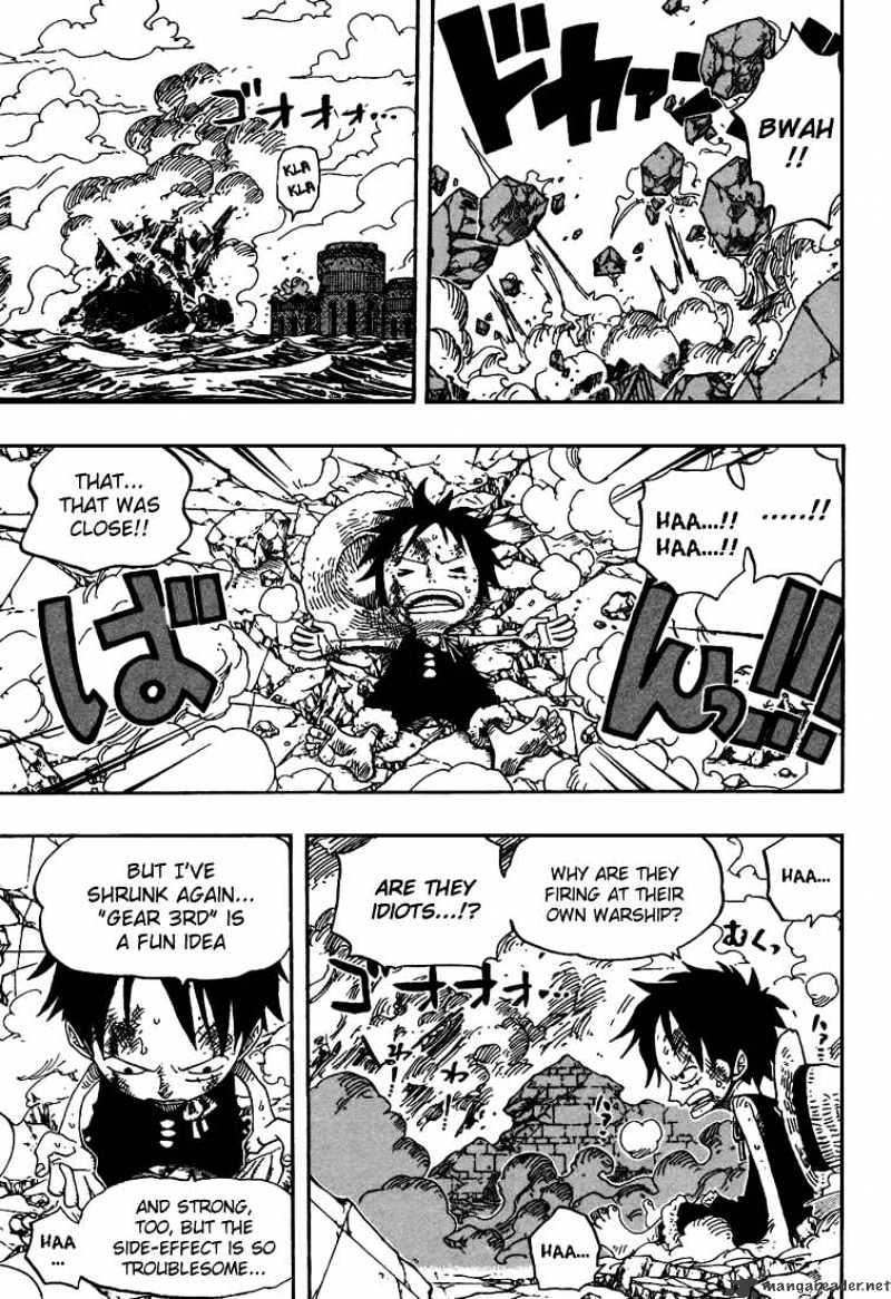 One Piece, Chapter 423 - The Mermaid Legend image 03