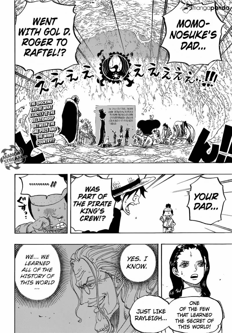 One Piece, Chapter 819 - Momonosuke, Heir of the Kouzuki Clan image 04
