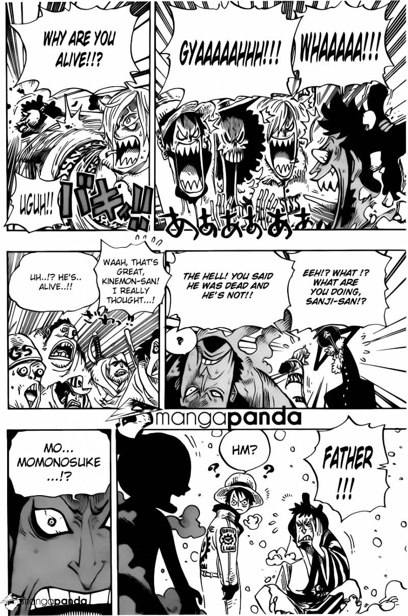 One Piece, Chapter 696 - Matching interests image 08