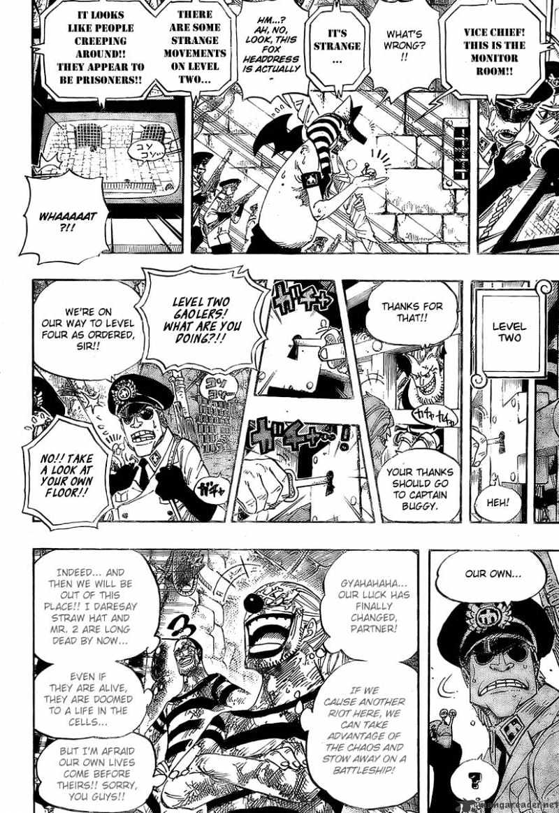 One Piece, Chapter 541 - The Likes of Vhich It Has Never Seen image 15