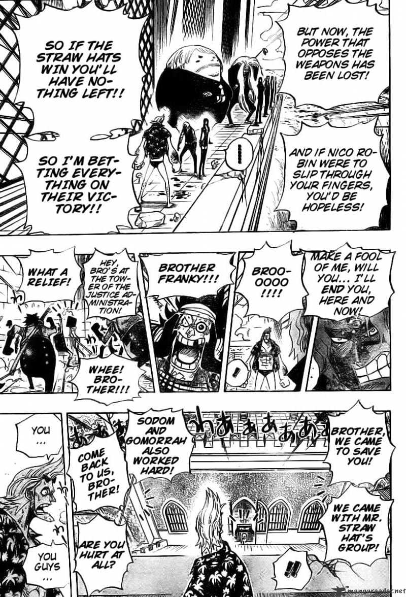 One Piece, Chapter 399 - Jump To The Fall!! image 12
