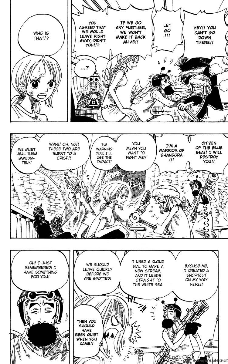 One Piece, Chapter 264 - Warrior Kamakiri V.s. God Enerli image 06