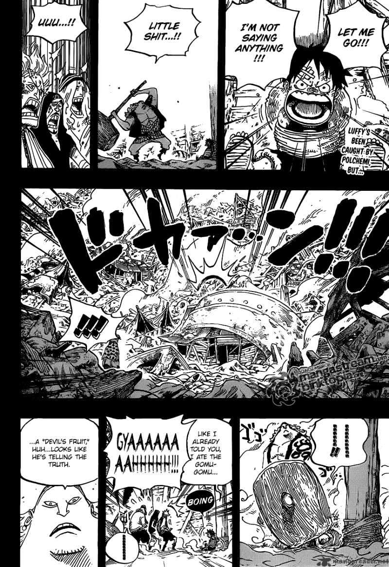 One Piece, Chapter 584 - The Polchemi Incident image 02