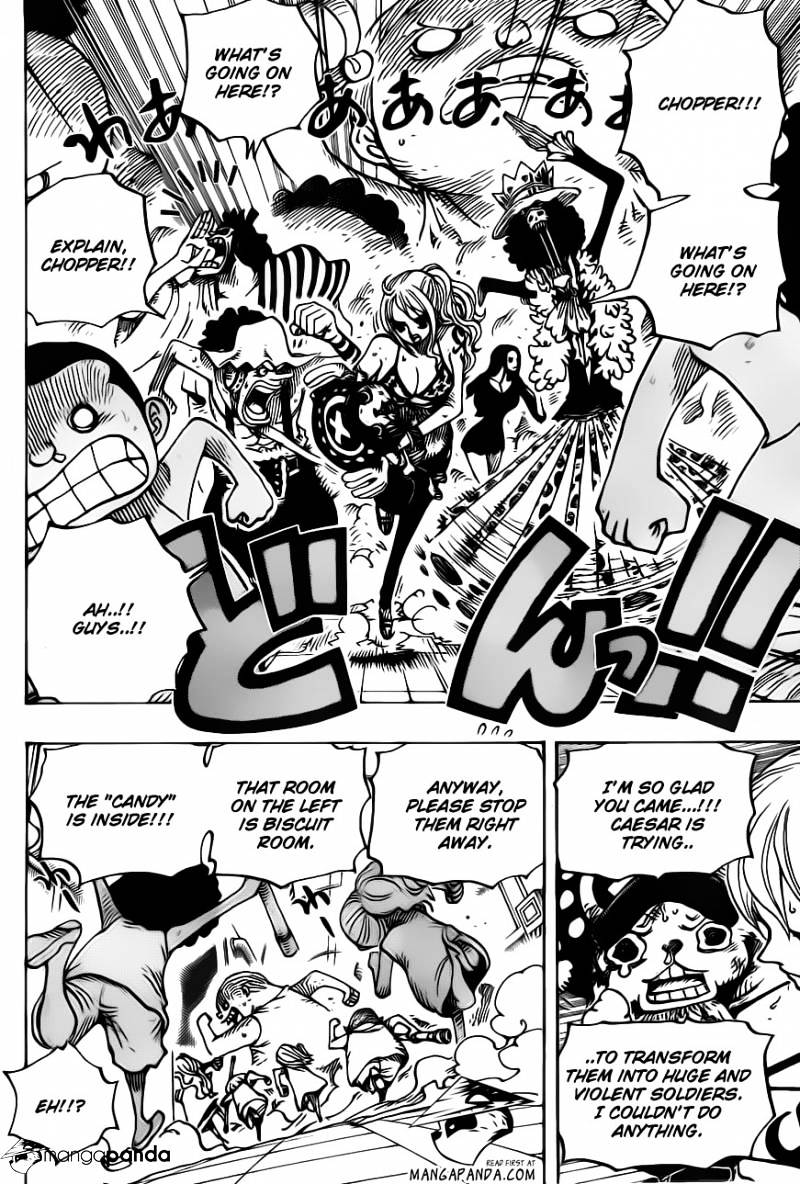 One Piece, Chapter 683 - A girl like ice image 12