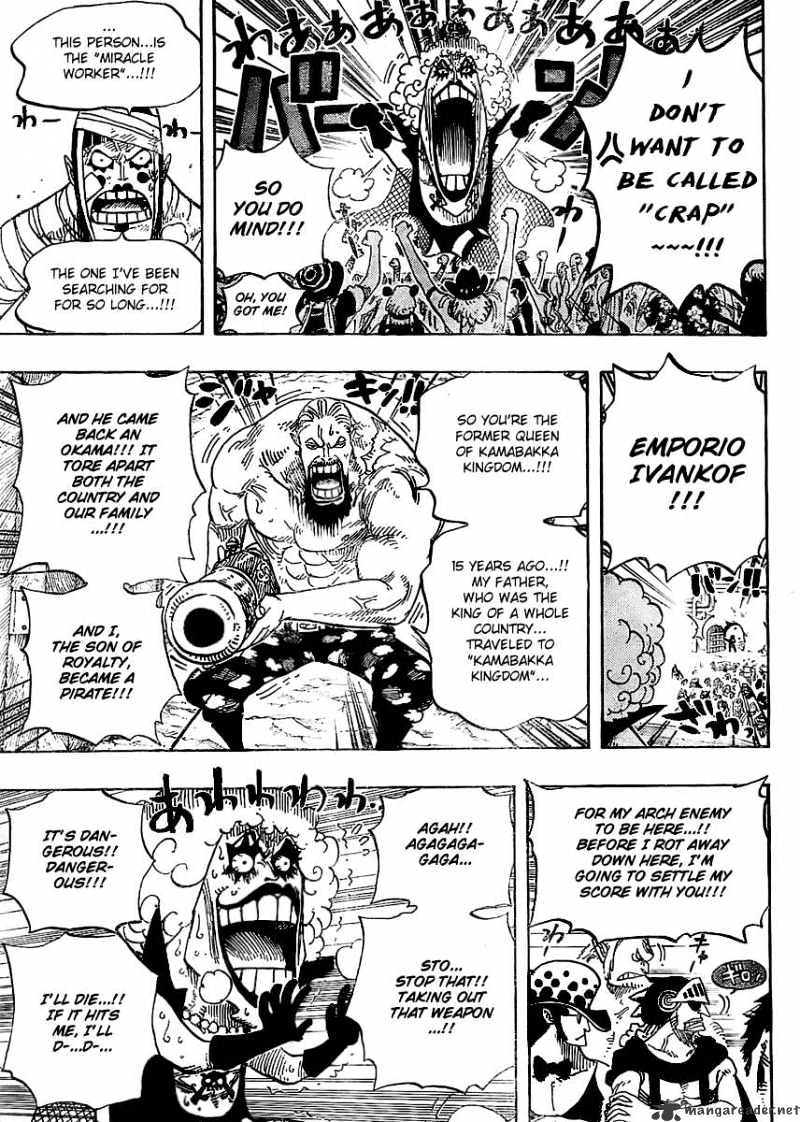 One Piece, Chapter 537 - Okama In Hell image 11