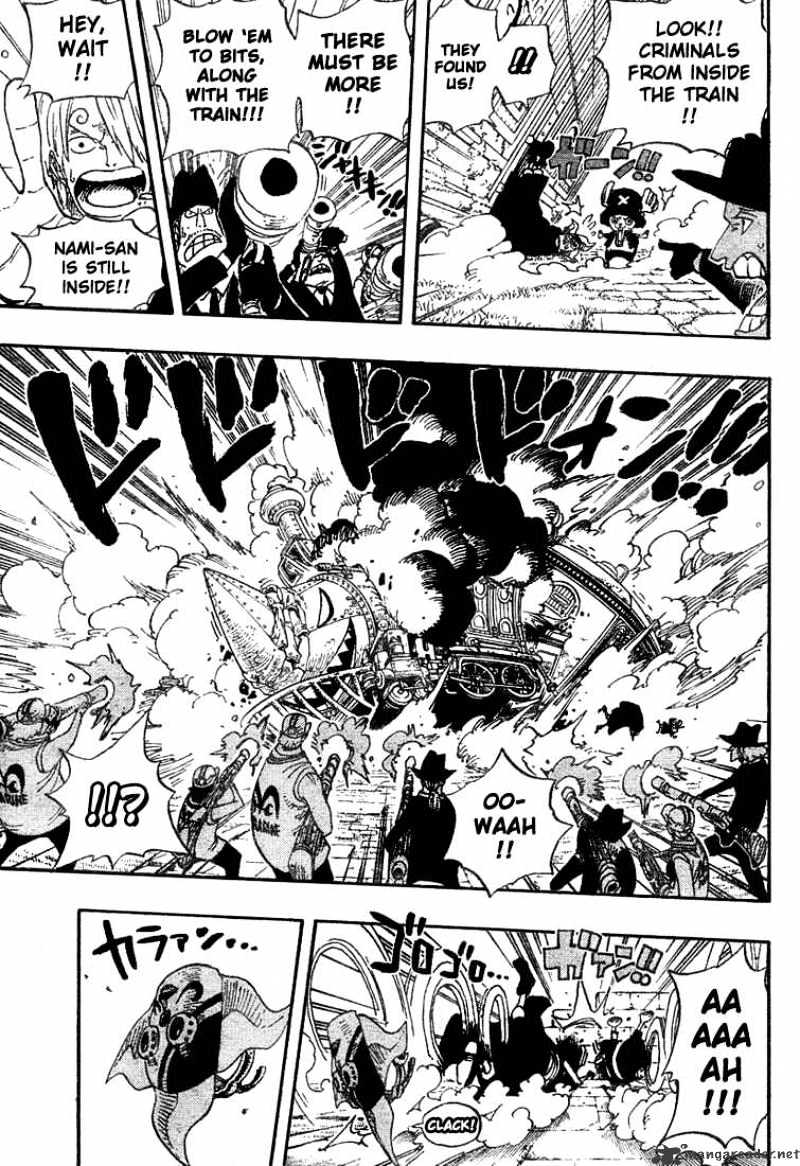 One Piece, Chapter 381 - Fired! image 03
