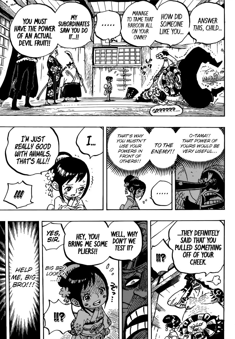 One Piece, Chapter 915 - Bakura Town image 08