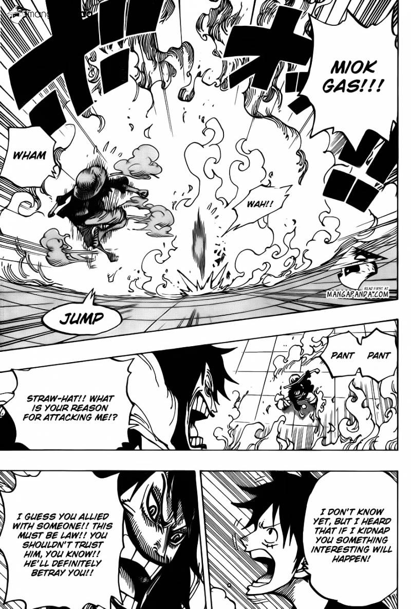 One Piece, Chapter 681 - Luffy vs. Master image 05