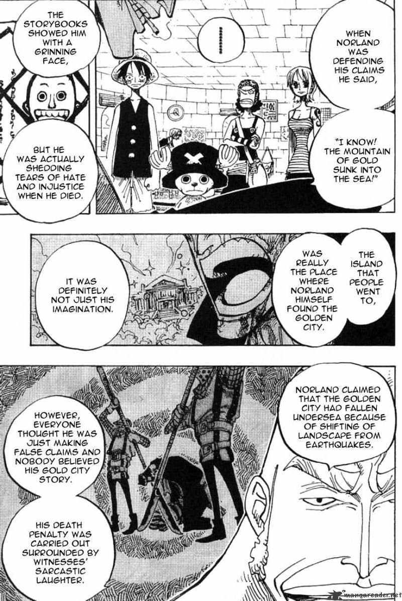 One Piece, Chapter 228 - United Primate Armed Forces Chief Captain-Monbran Cricket image 09