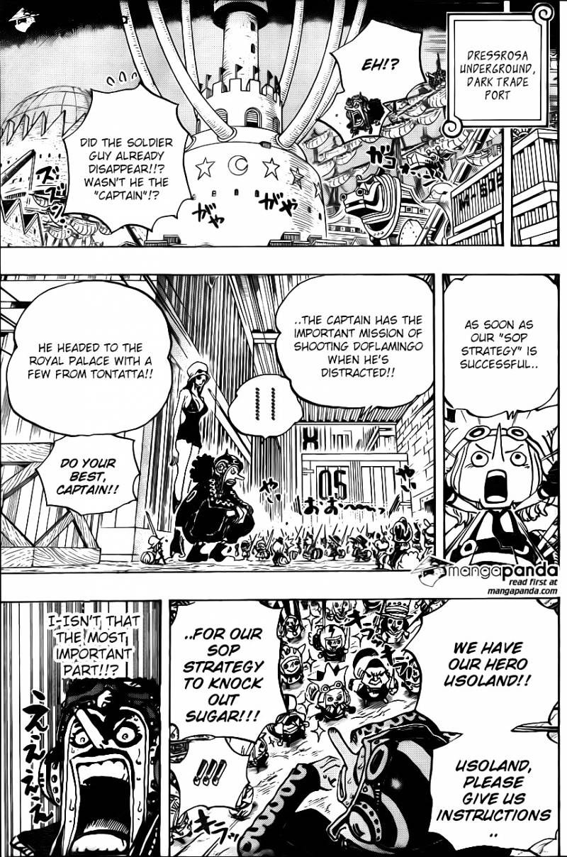 One Piece, Chapter 733 - What mr. Soldier wants image 06