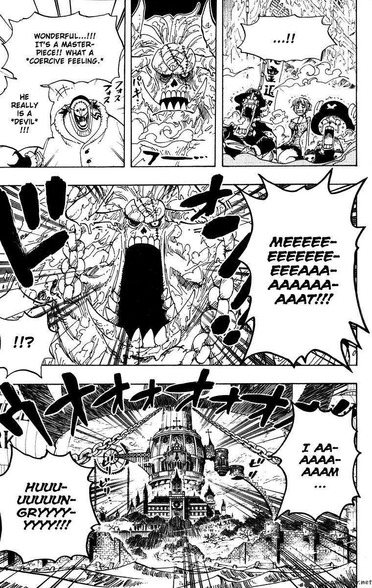 One Piece, Chapter 457 - Meeeeaaaat! image 11