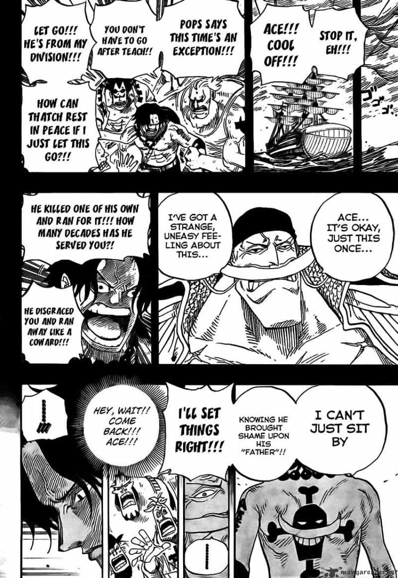 One Piece, Chapter 552 - Ace and Whitebeard image 12
