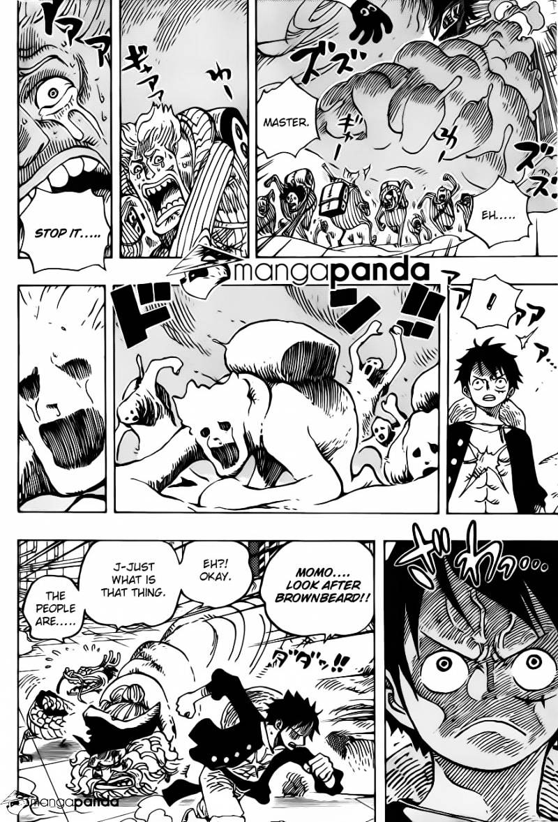 One Piece, Chapter 691 - The king of the land of death image 13