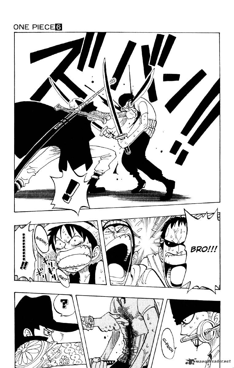One Piece, Chapter 51 - Roanoa Zoro Falls Into The Deep Ocean image 13
