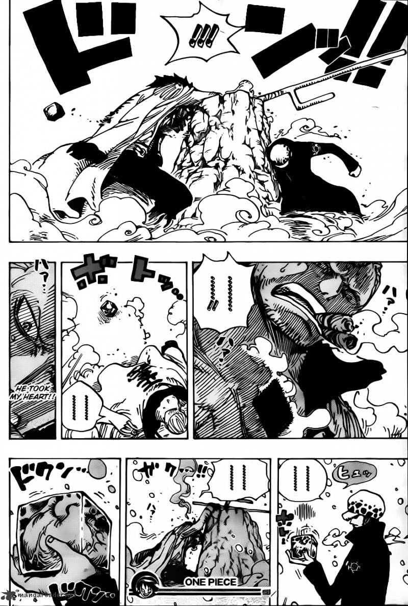 One Piece, Chapter 662 - Shichibukai Law vs Vice Admiral Smoker image 18
