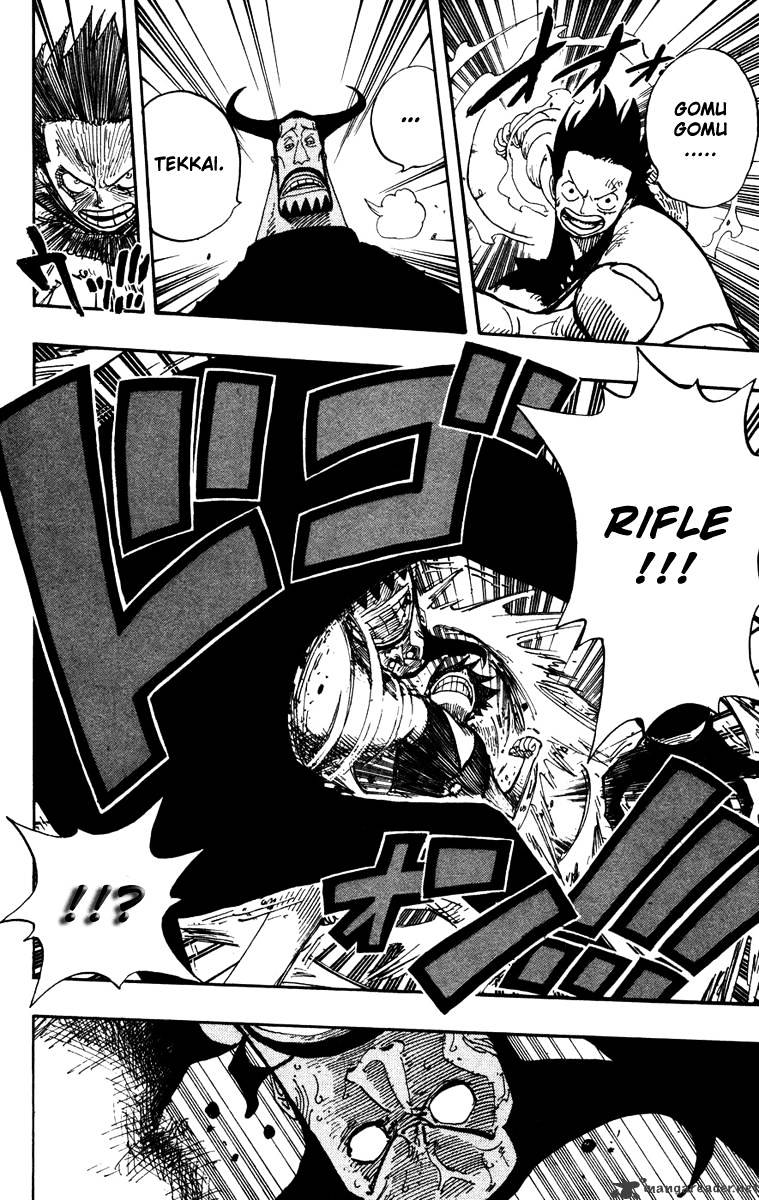 One Piece, Chapter 383 - Luffy Vs Blueno image 13