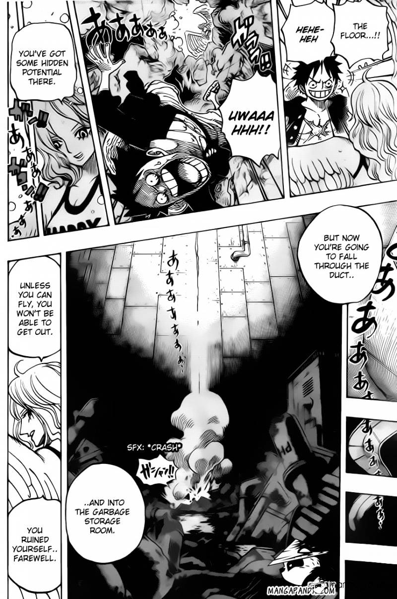 One Piece, Chapter 683 - A girl like ice image 08