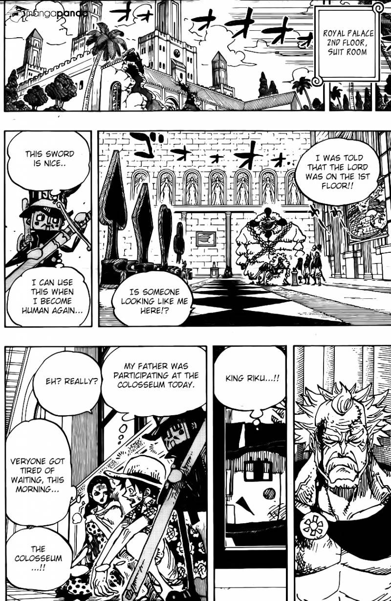 One Piece, Chapter 741 - Usoland the liar image 13