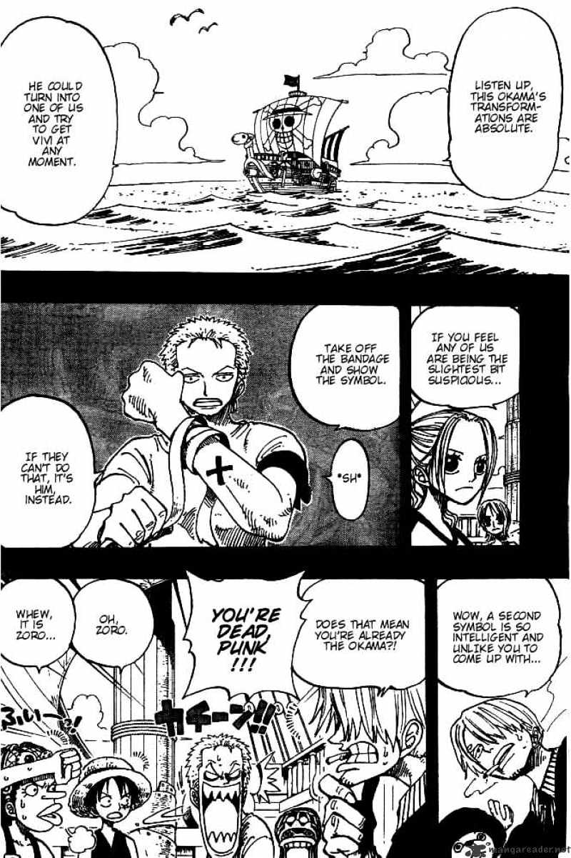 One Piece, Chapter 183 - Time to Go Home image 02