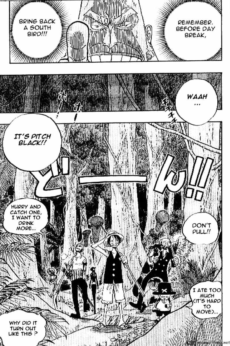 One Piece, Chapter 230 - The Hunt For South Bird!!! image 09
