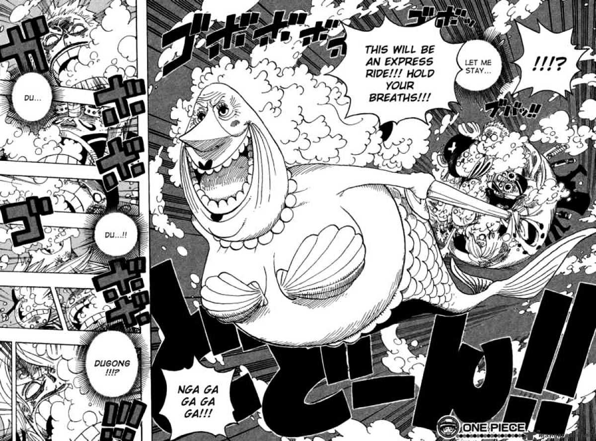 One Piece, Chapter 423 - The Mermaid Legend image 18