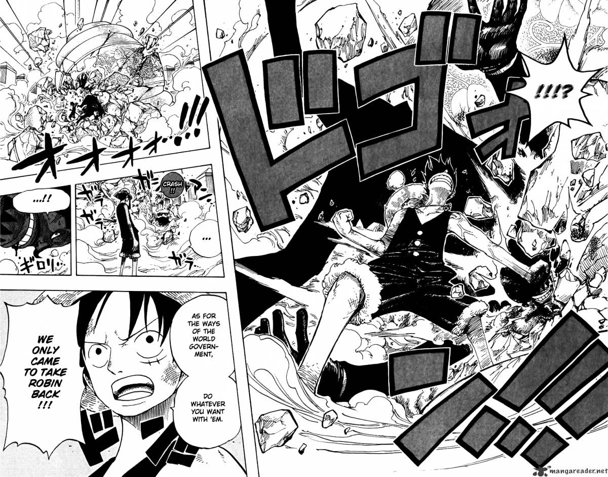 One Piece, Chapter 383 - Luffy Vs Blueno image 15