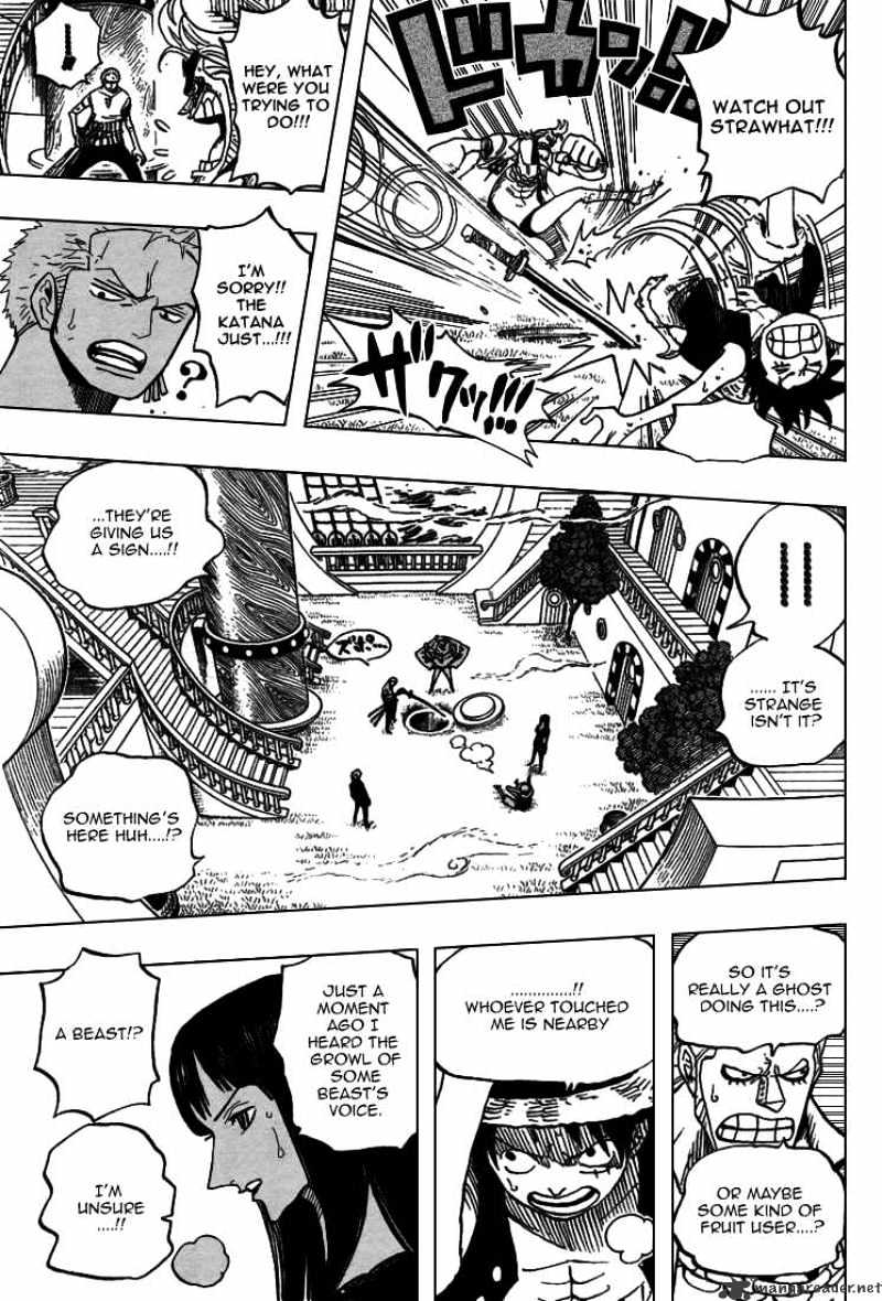 One Piece, Chapter 444 - Adventure At The Ghost Island image 12