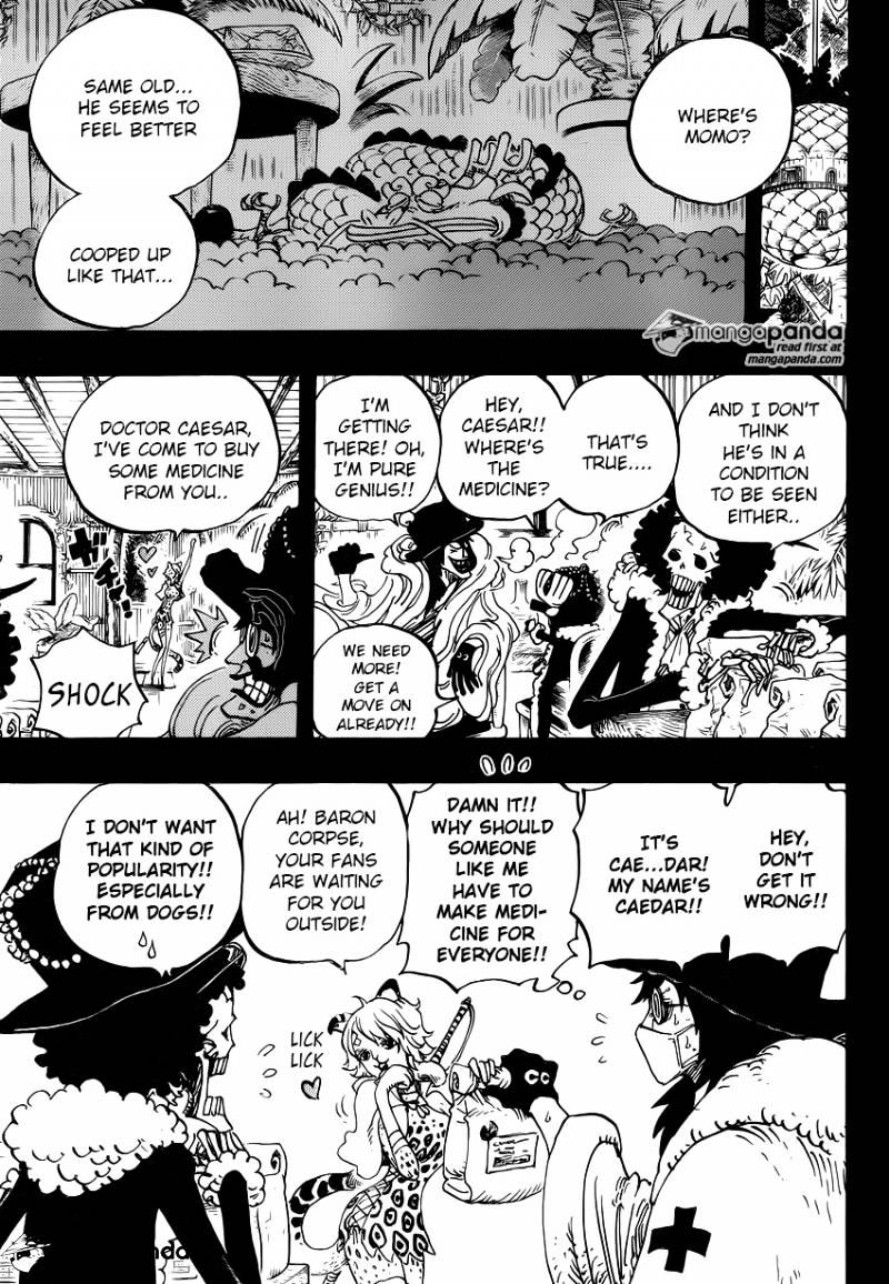 One Piece, Chapter 812 - Capone Gang Bege image 05