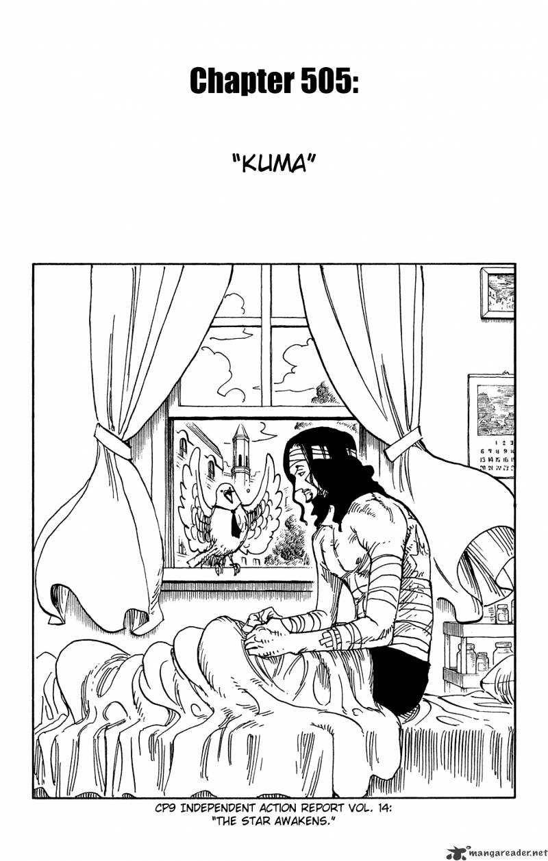 One Piece, Chapter 505 - Kuma image 01
