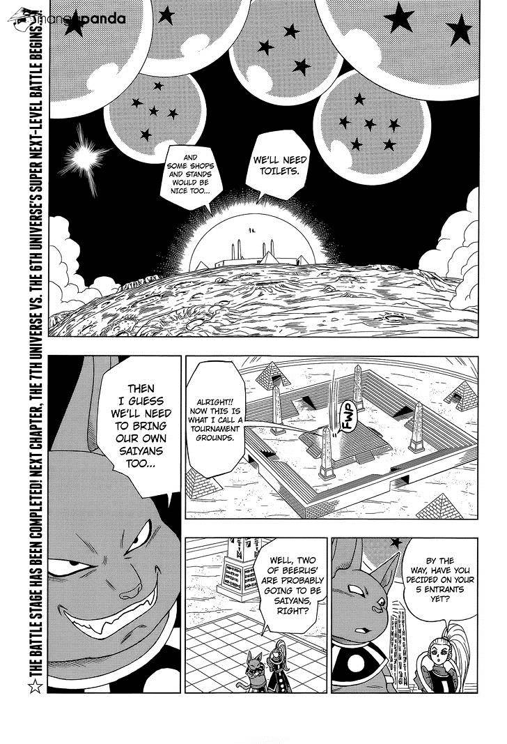 Dragon Ball Super Chapter 6  Preparing For The Tournament image 22