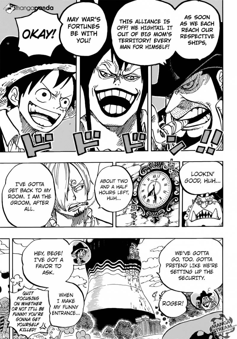 One Piece, Chapter 859 - The Yonkou Assasination Plot image 12