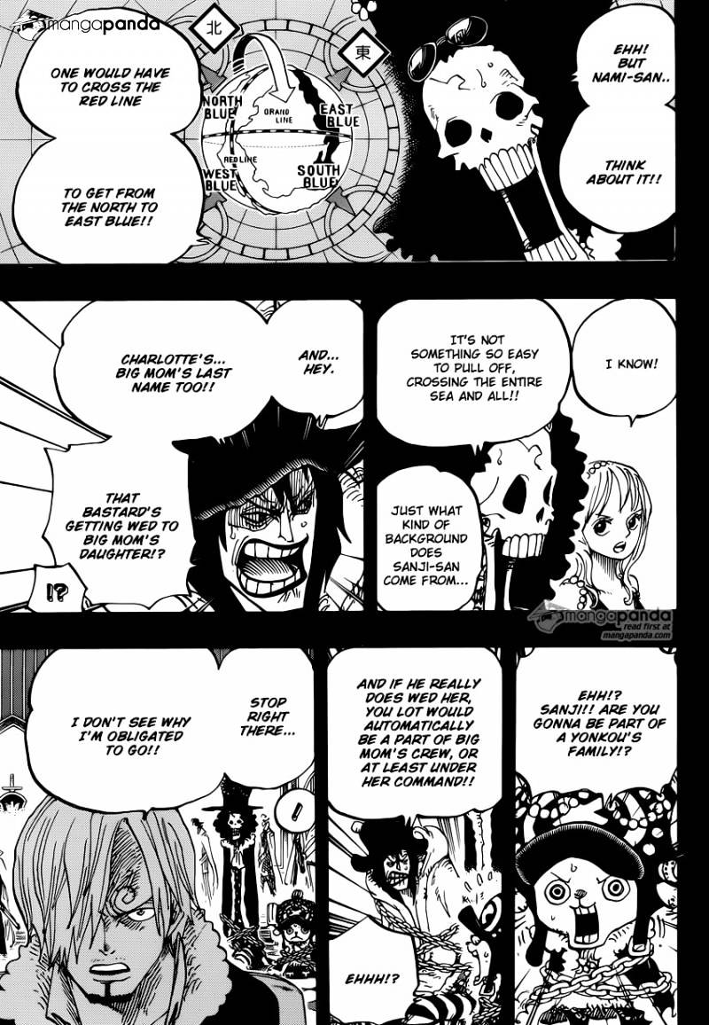 One Piece, Chapter 813 - An Invitation to the Tea Party image 05