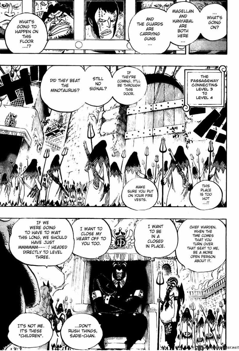 One Piece, Chapter 533 - The Scorching Heat Hell image 08