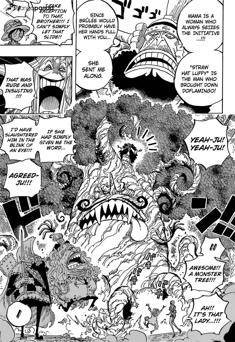 One Piece, Chapter 836 - The Vivre Card Lola Gave image 07