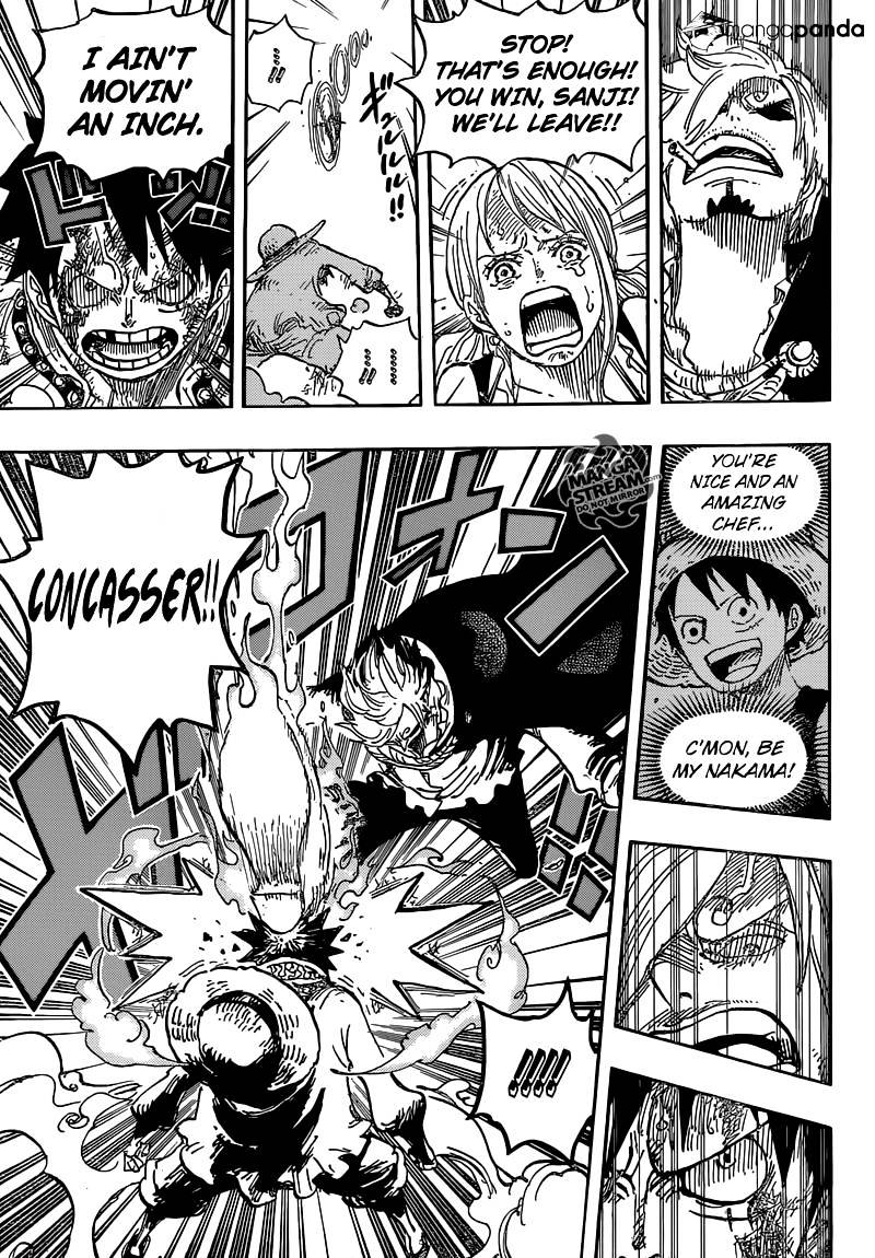 One Piece, Chapter 844 - Luffy vs. Sanji image 13