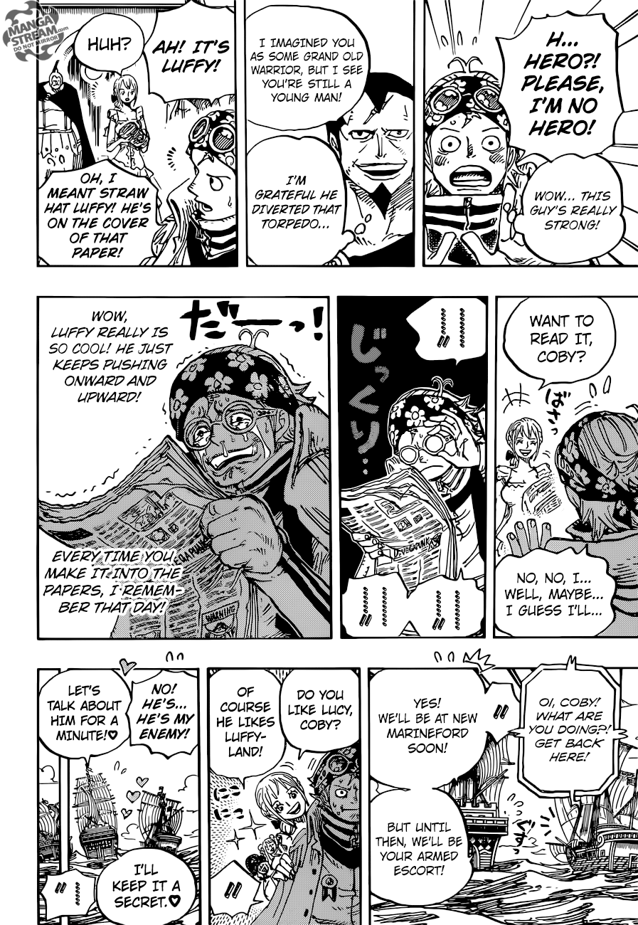 One Piece, Chapter 903 - The Fifth Emperor image 15