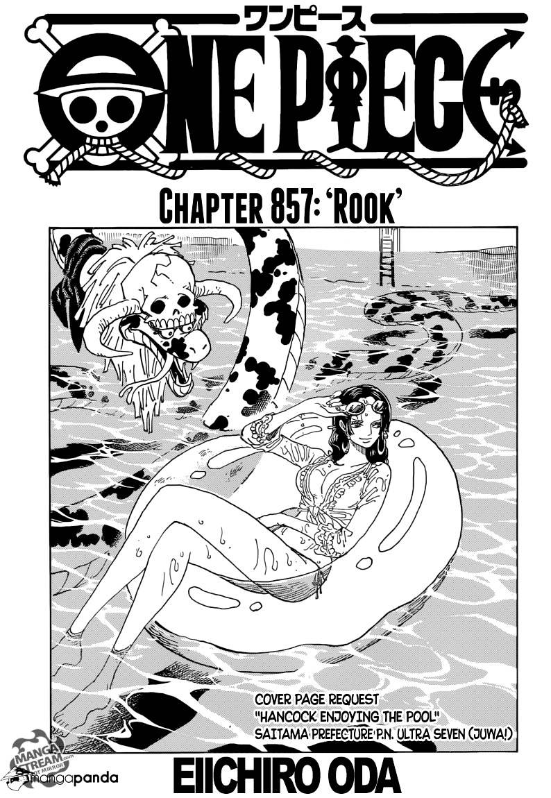 One Piece, Chapter 857 - Rook image 01