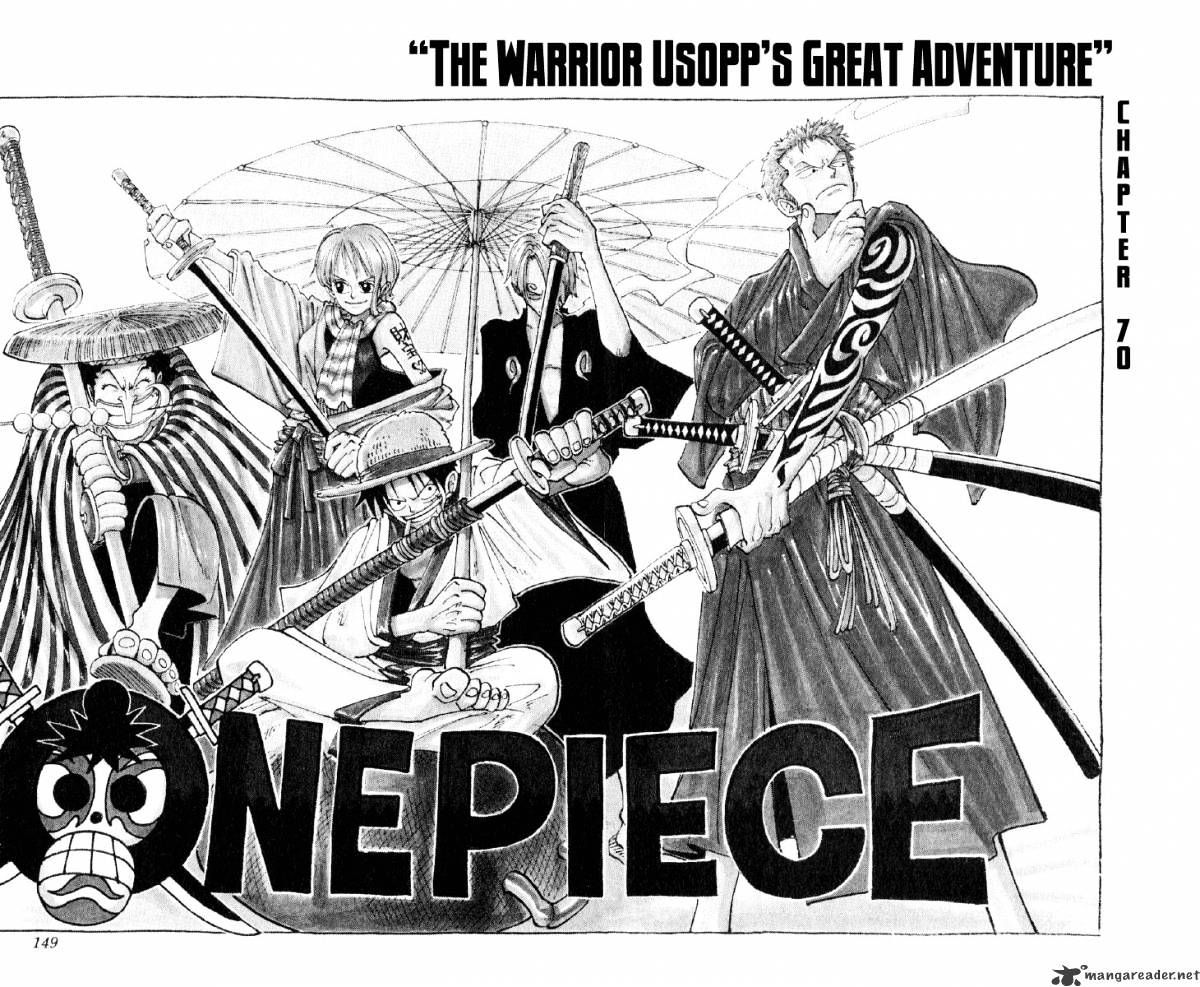 One Piece, Chapter 70 - The Great Adventure Of Ussop image 02
